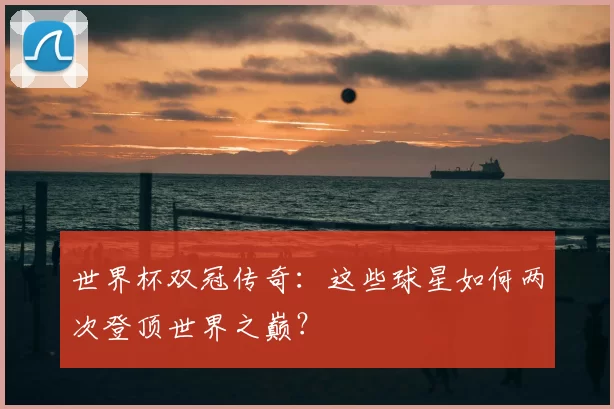 世界杯双冠传奇:这些球星如何两次登顶世界之巅?